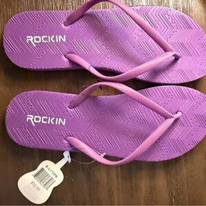 Rockin Women's Purple Sandals-Size 9